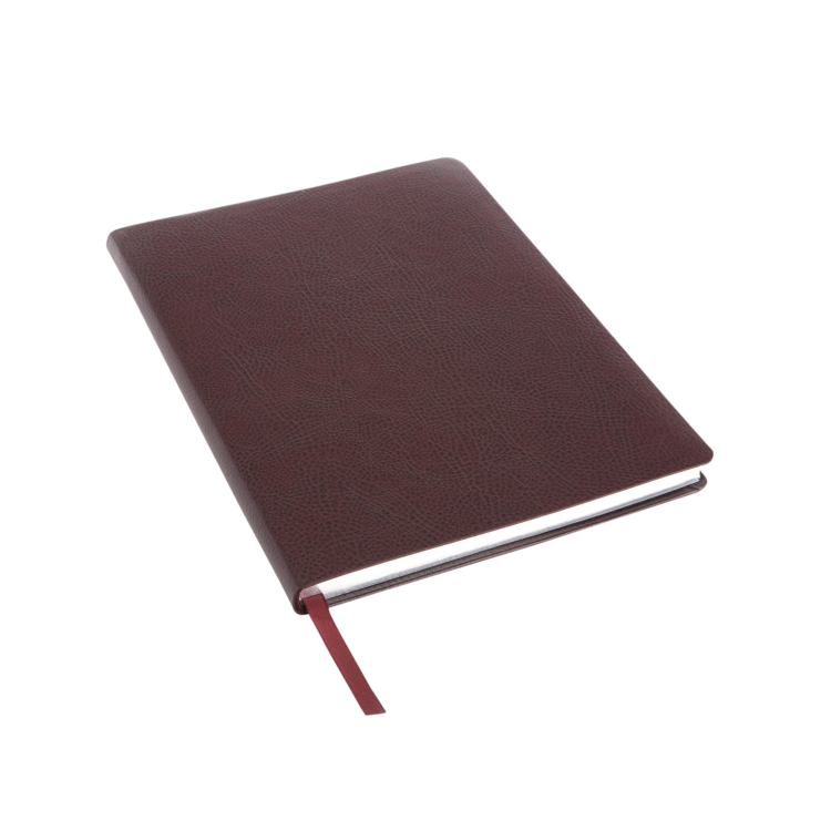 Soft Bound Pebble Grain A5 Journal midnight blue