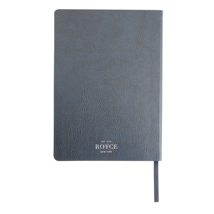 Soft Bound Pebble Grain A5 Journal midnight blue
