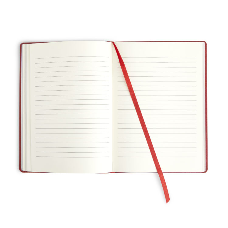 Soft Bound Pebble Grain A5 Journal midnight blue
