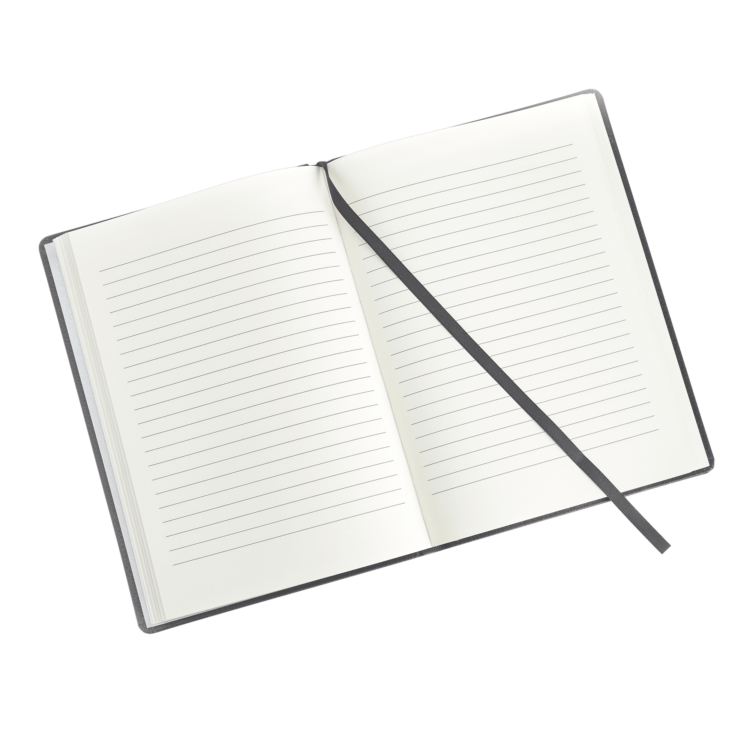 Soft Bound Pebble Grain A5 Journal midnight blue