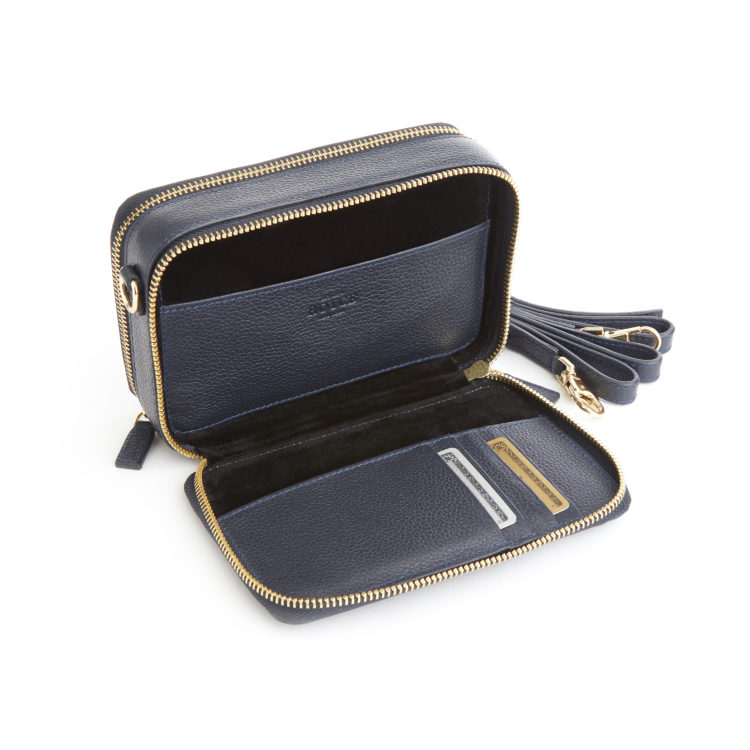 Crossbody Camera Bag blue