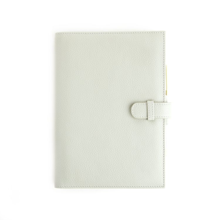 Executive Refillable A5 Journal black pebble