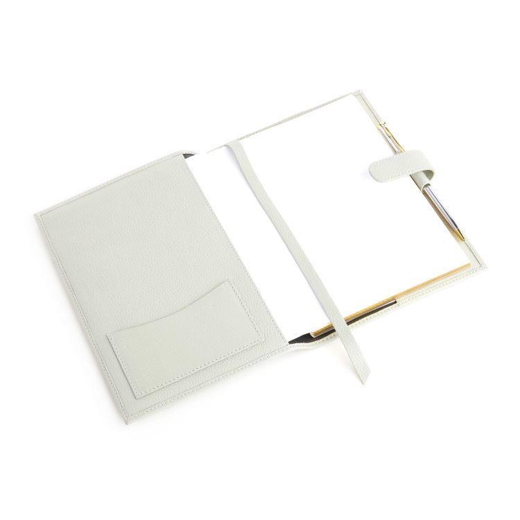 Executive Refillable A5 Journal black pebble