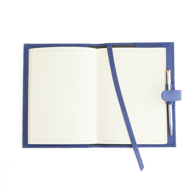 Executive Refillable A5 Journal black pebble