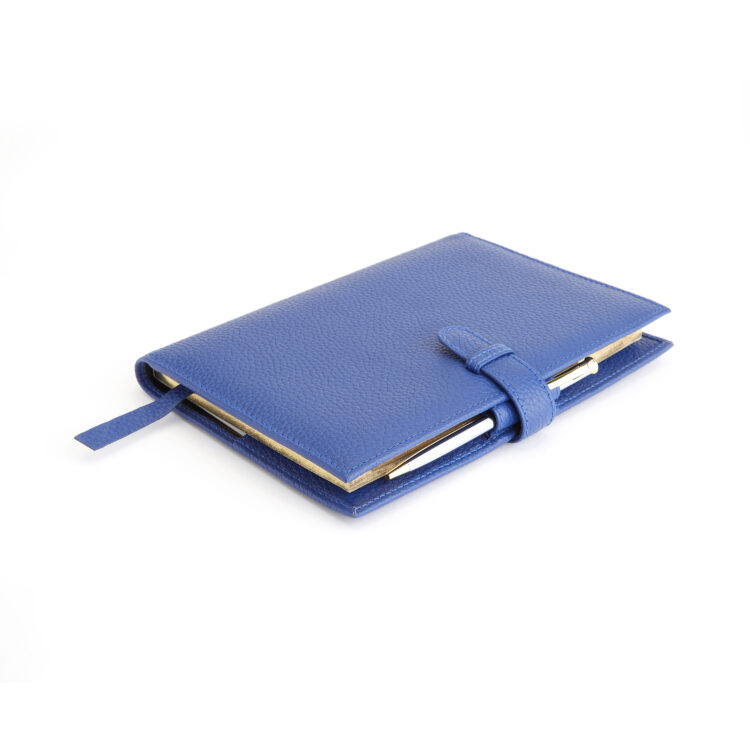 Executive Refillable A5 Journal black pebble