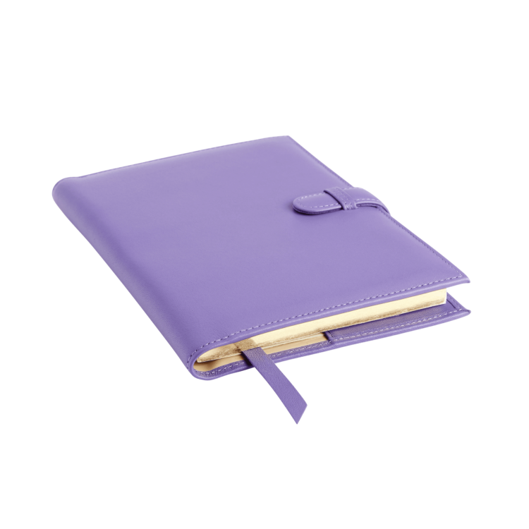 Executive Refillable A5 Journal black pebble