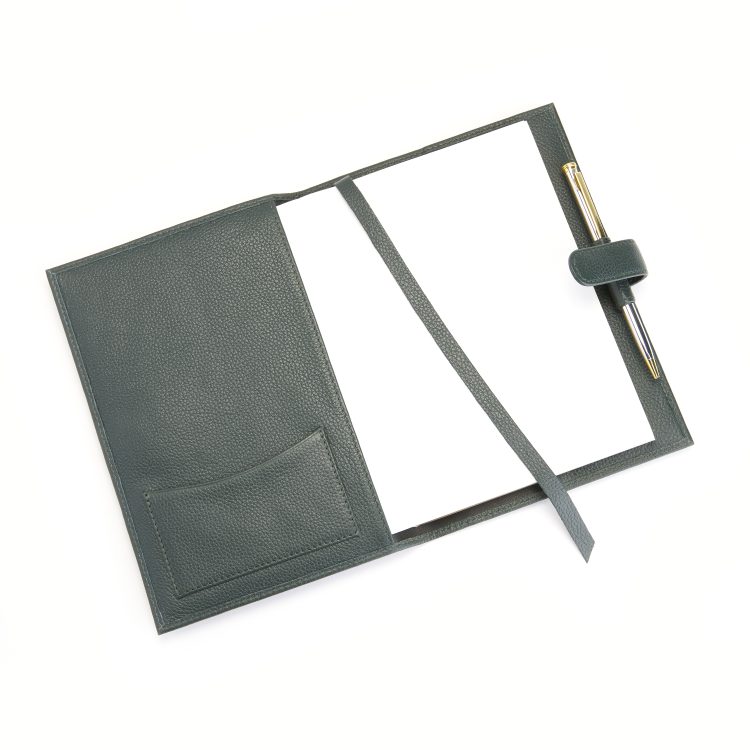 Executive Refillable A5 Journal black pebble