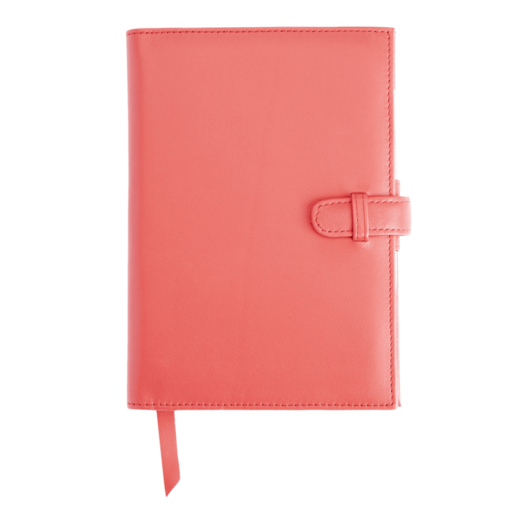 Executive Refillable A5 Journal black pebble