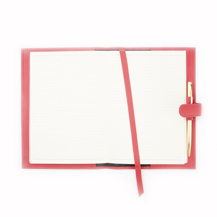 Executive Refillable A5 Journal black pebble