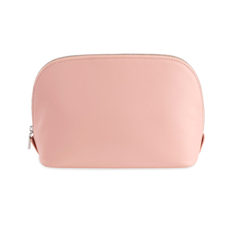 Large Cosmetic Makeup Bag tan