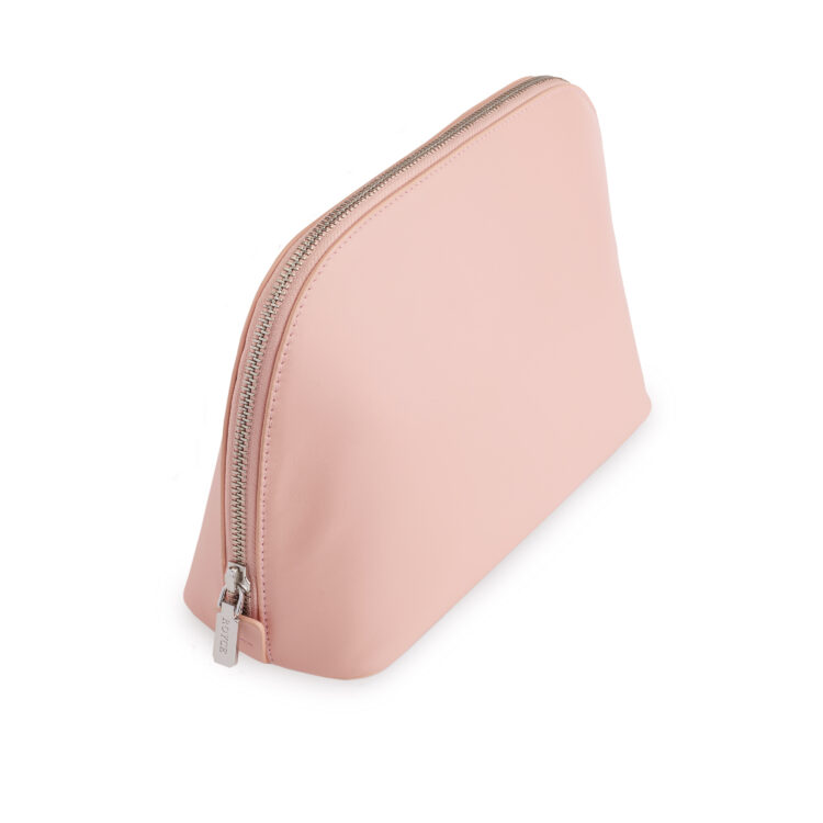 Large Cosmetic Makeup Bag tan
