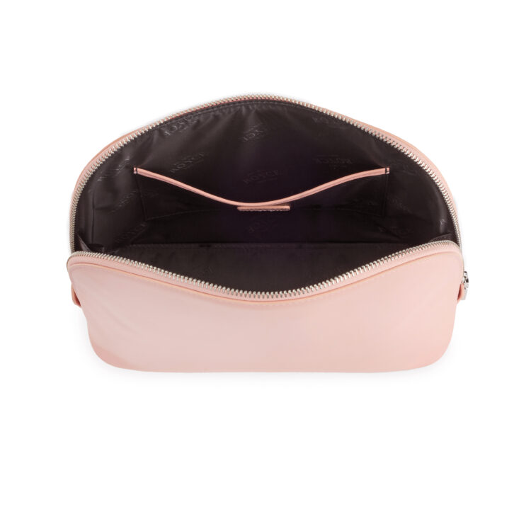 Large Cosmetic Makeup Bag tan