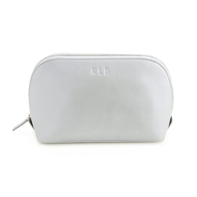 Large Cosmetic Makeup Bag tan