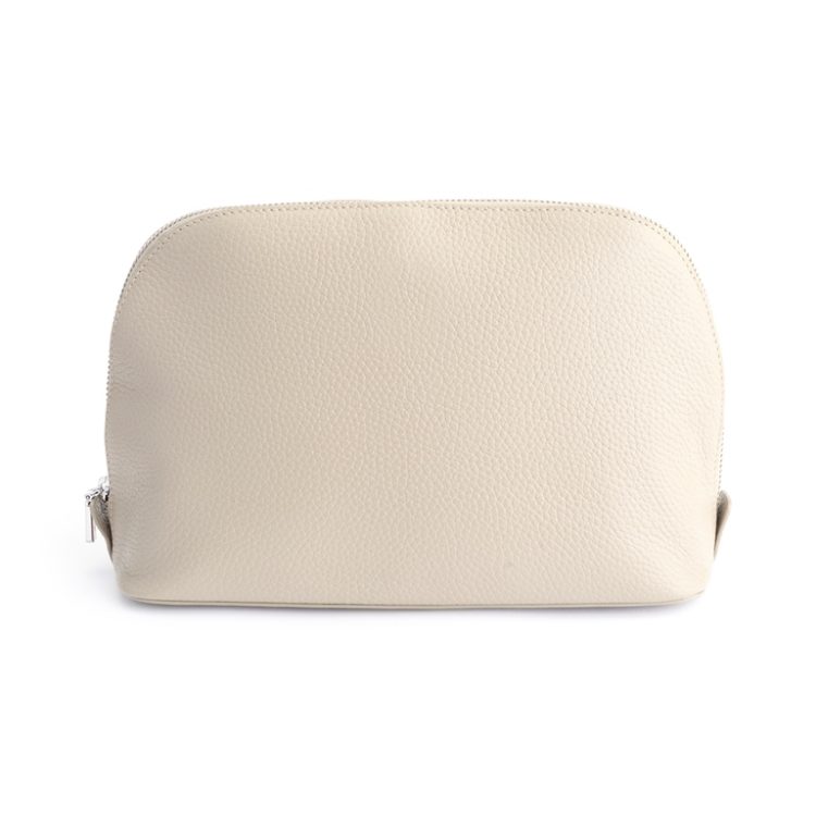 Large Cosmetic Makeup Bag tan