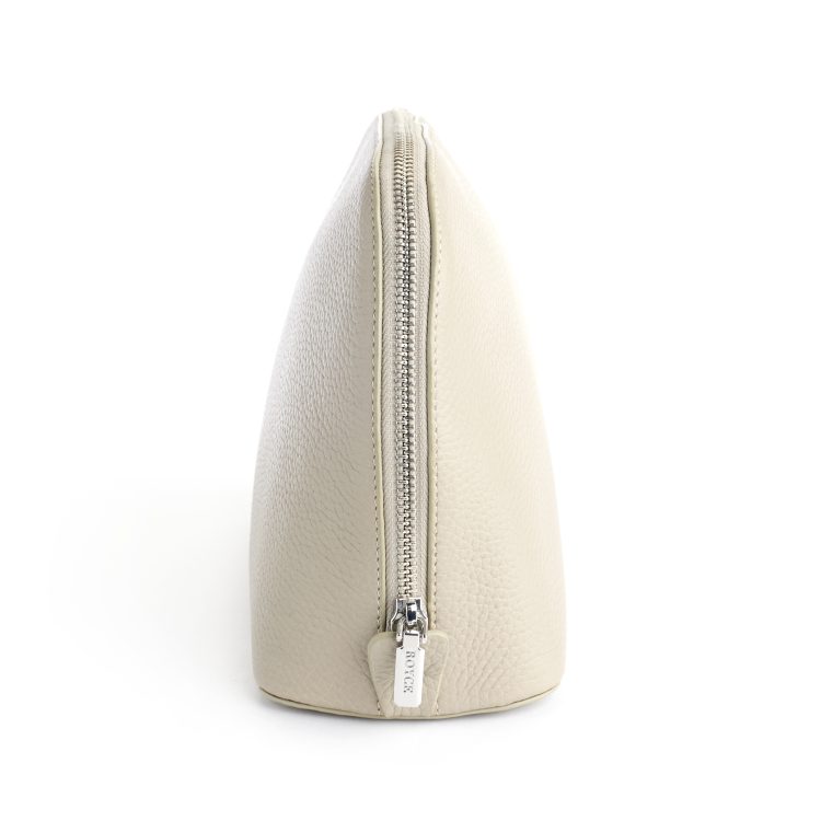 Large Cosmetic Makeup Bag tan