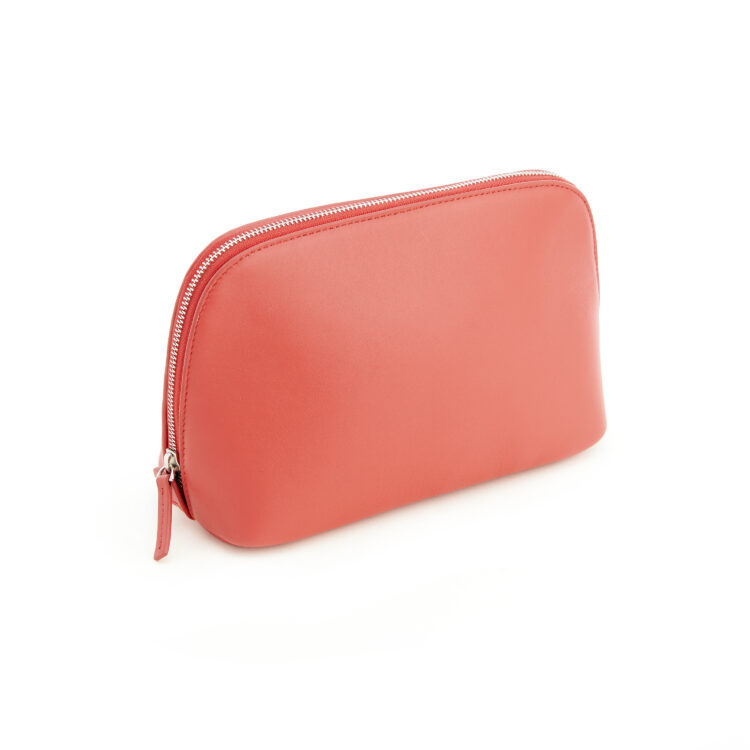 Large Cosmetic Makeup Bag tan