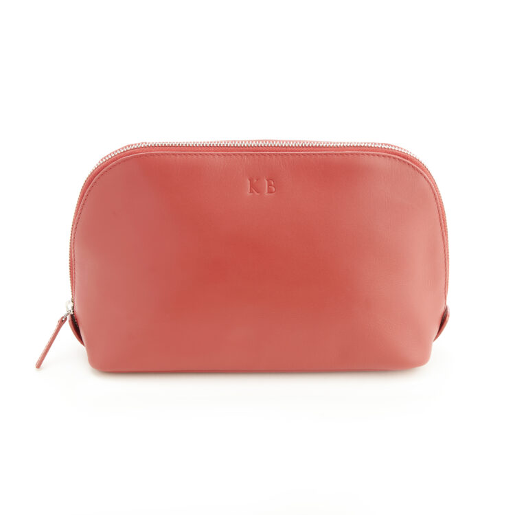 Large Cosmetic Makeup Bag tan