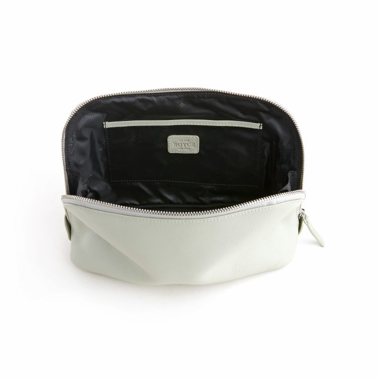 Large Cosmetic Makeup Bag tan
