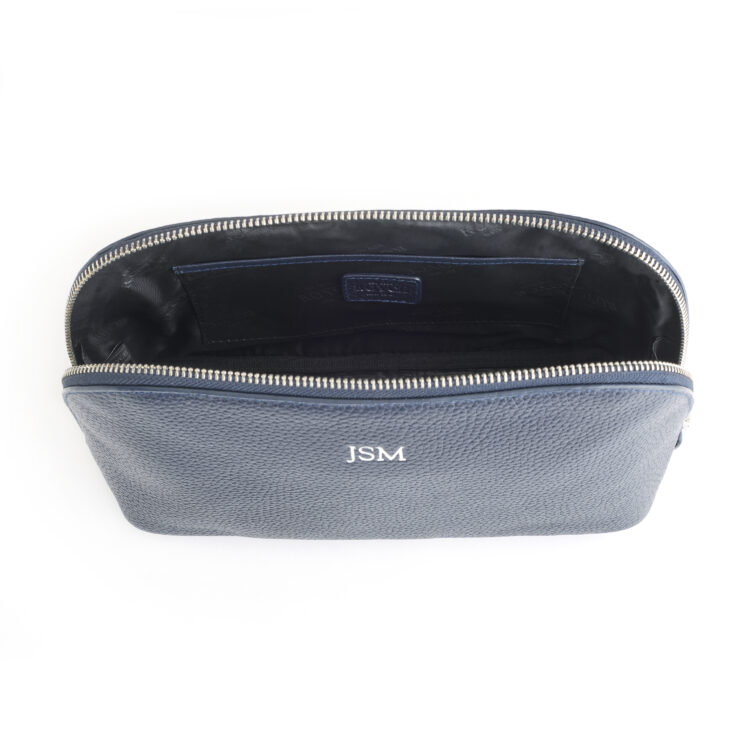 Large Cosmetic Makeup Bag tan