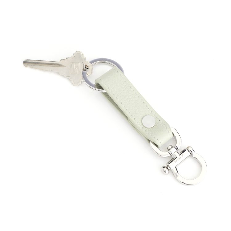 Valet Snap Leather Key Chain dark green