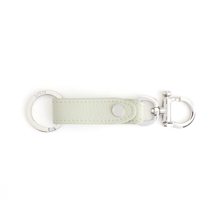 Valet Snap Leather Key Chain dark green