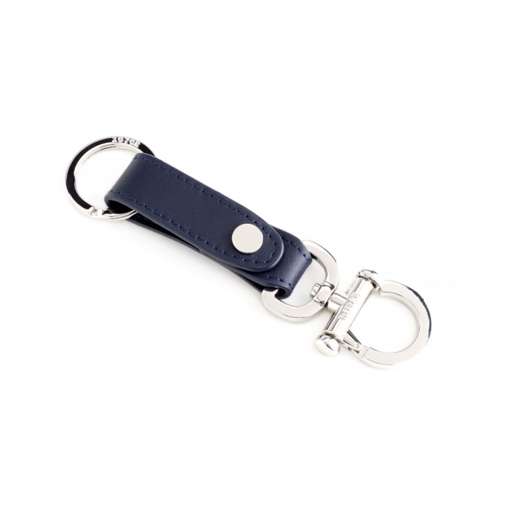 Valet Snap Leather Key Chain dark green
