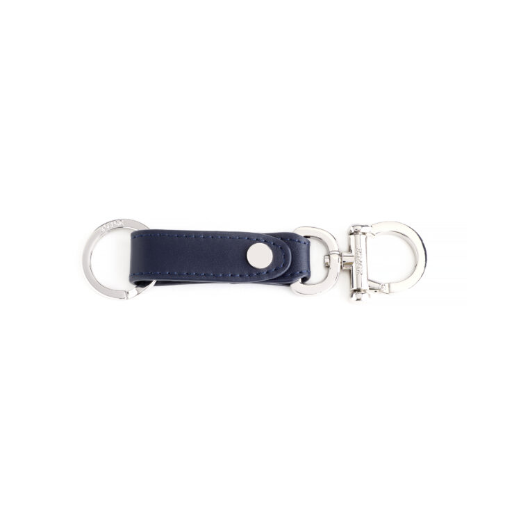 Valet Snap Leather Key Chain dark green