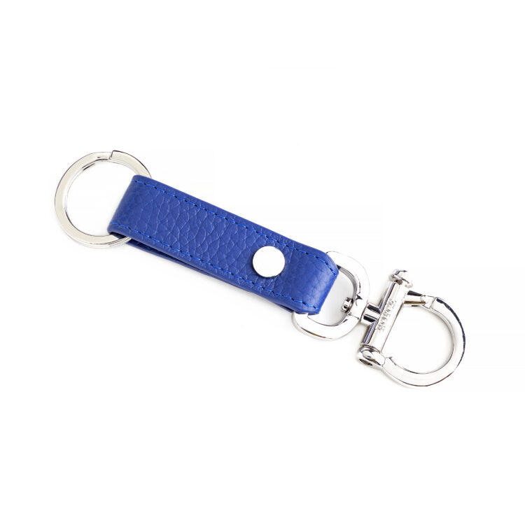 Valet Snap Leather Key Chain dark green
