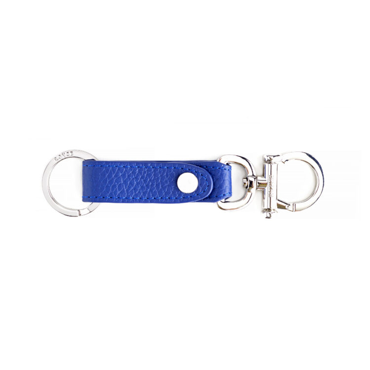 Valet Snap Leather Key Chain dark green