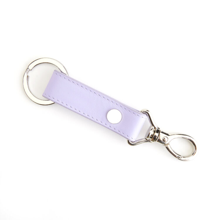 Valet Snap Leather Key Chain dark green