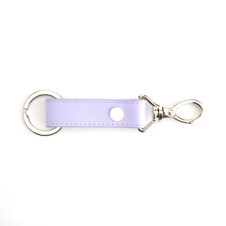 Valet Snap Leather Key Chain dark green