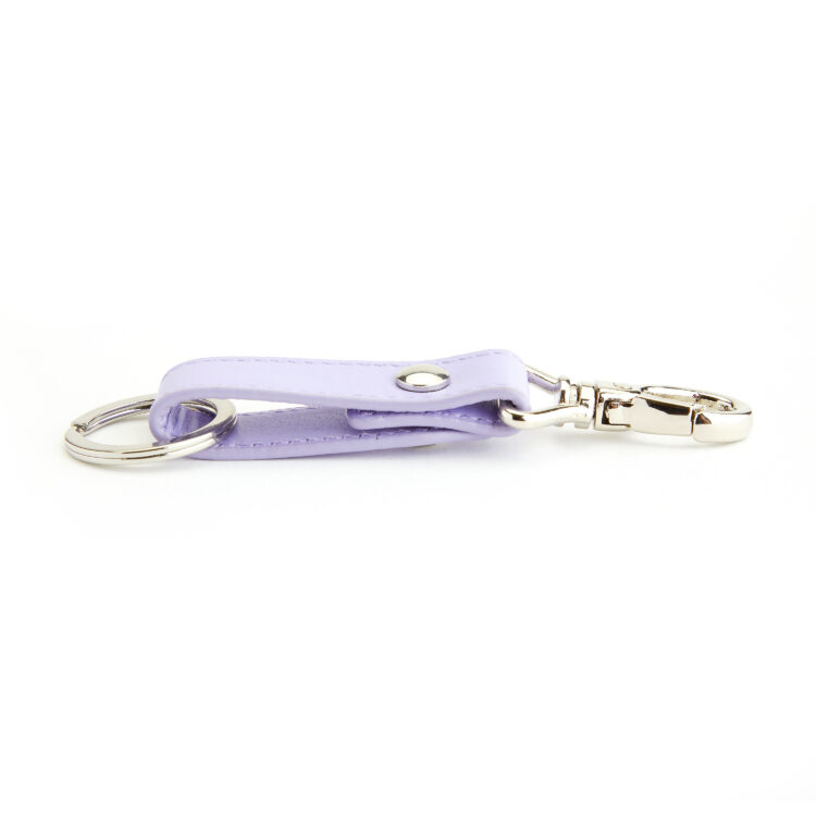 Valet Snap Leather Key Chain dark green
