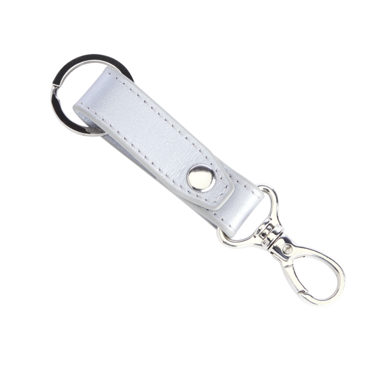Valet Snap Leather Key Chain dark green