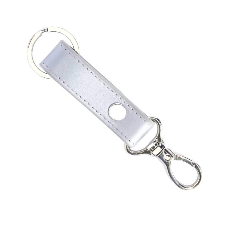 Valet Snap Leather Key Chain dark green