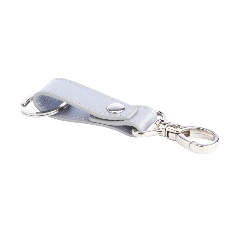 Valet Snap Leather Key Chain dark green