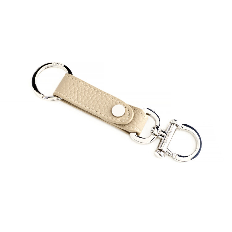Valet Snap Leather Key Chain dark green