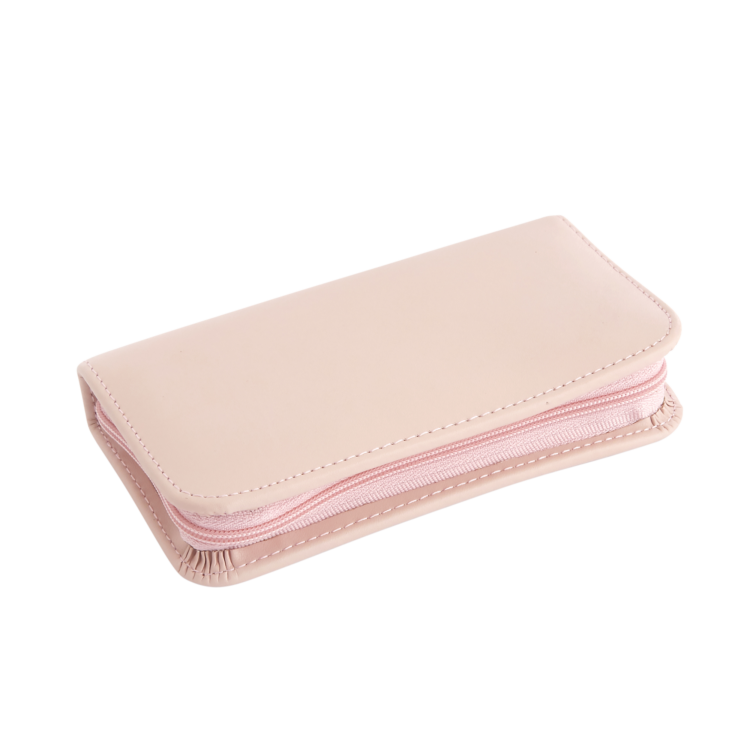 Compact Manicure Travel Grooming Kit red