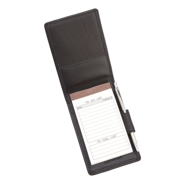 Compact Note Jotter Writing Pad black