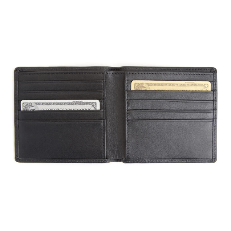 RFID Blocking Bifold Men's Wallet black