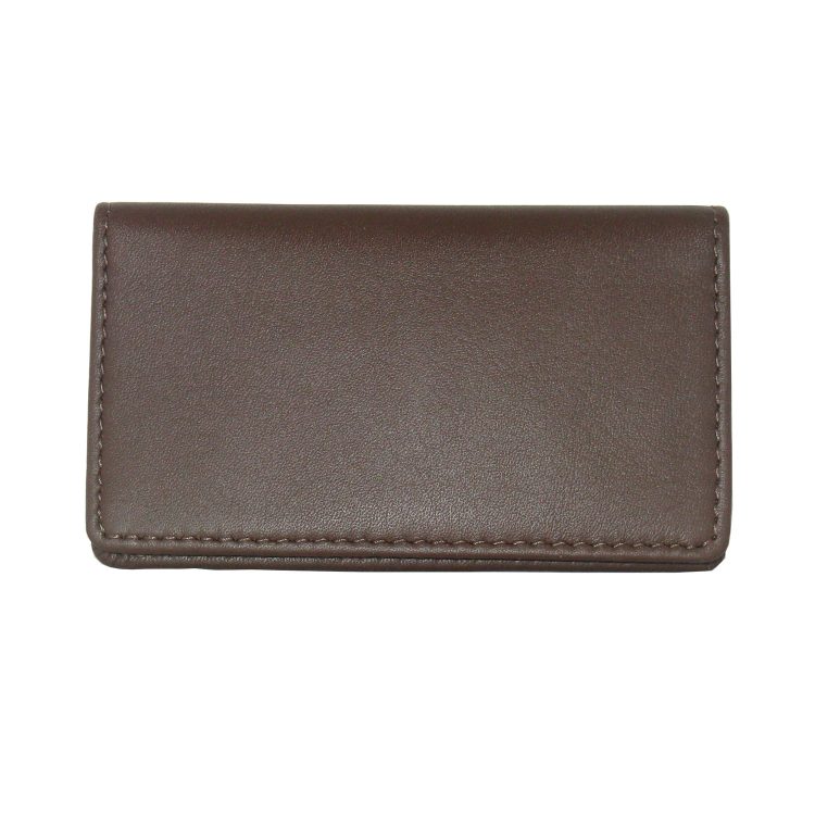 Bifold Business Card Case burgundy