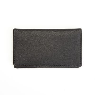 Bifold Business Card Case burgundy