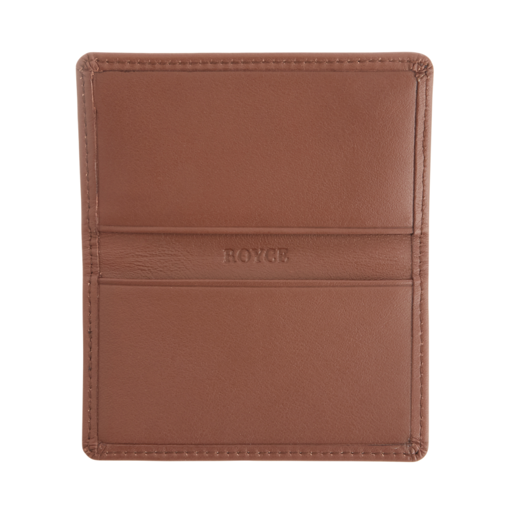 Bifold Business Card Case burgundy