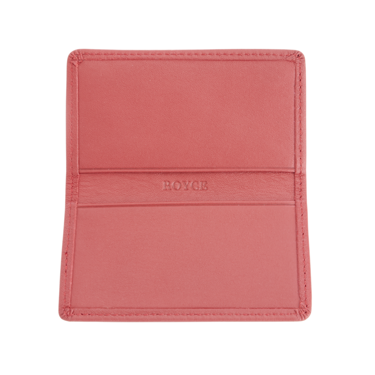 Bifold Business Card Case burgundy