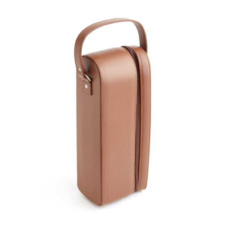 Single Wine Bottle Carrying Case black