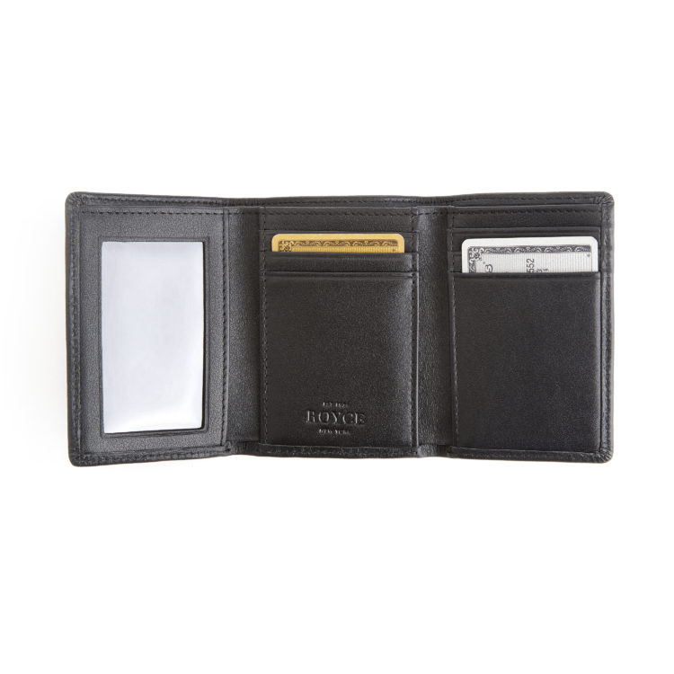 RFID Blocking Men's Trifold Wallet black 5 RFID Blocking Men's Trifold Wallet black