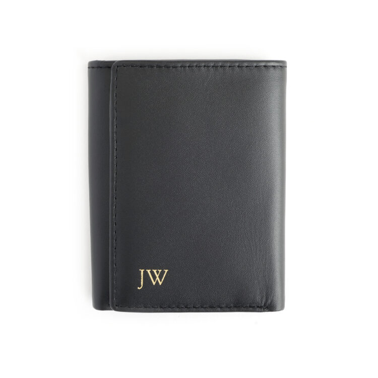 RFID Blocking Men's Trifold Wallet black 6 RFID Blocking Men's Trifold Wallet black