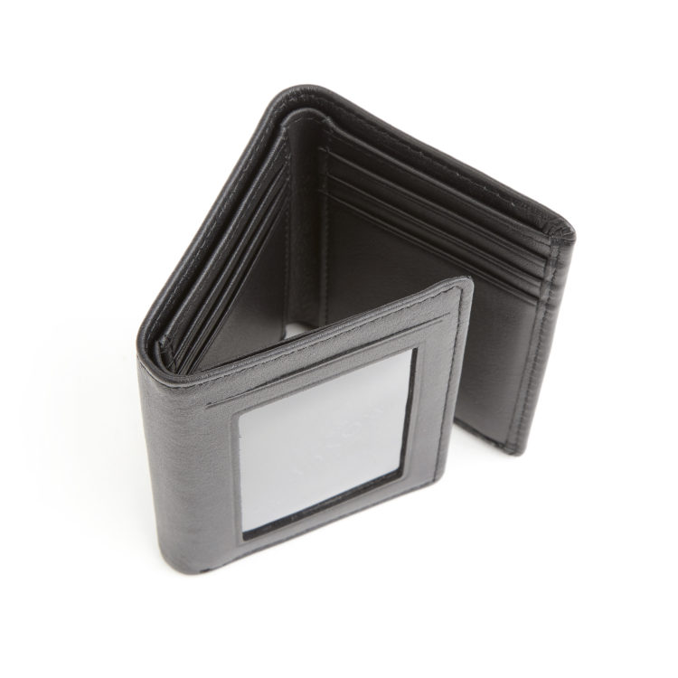 RFID Blocking Men's Trifold Wallet black 7 RFID Blocking Men's Trifold Wallet black